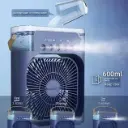 NEW Portable Fan Air Conditioners USB Electric Fan LED Night Light Water Mist Fun 3 In 1 Air Humidifie For Home